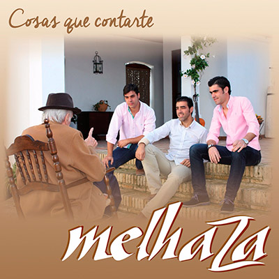 Portada de Melhaza, Cosas que contarte, Disco 2016.