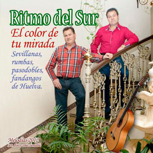 Portada de Ritmo del Sur, El color de tu mirada, Disco 2012.