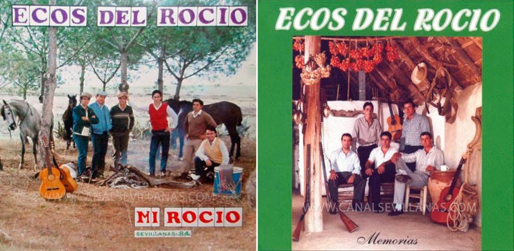 los dos primeros discos de ecos del rocío