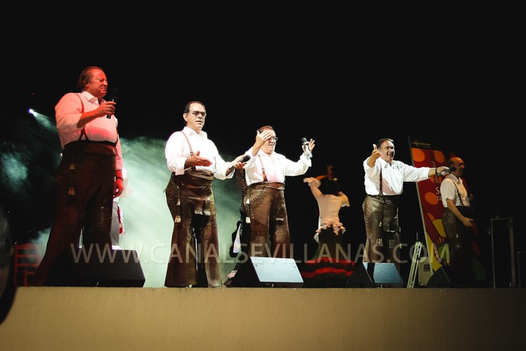 Los Romeros de la Puebla en concierto