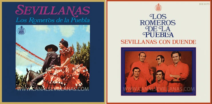 primeros discos de Los Romeros de la Puebla
