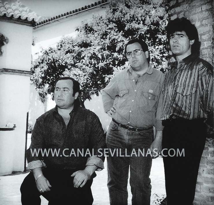 El grupo Salmarina: Conde, Juan y Minguez