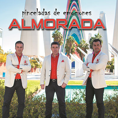 Portada de Almorada, Pinceladas de emociones, Disco 2016.