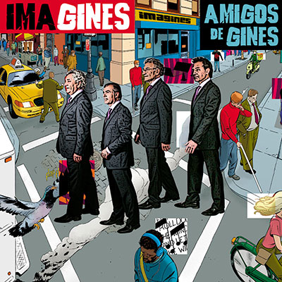 Portada de Amigos de Gines, ImaGines, Disco 2016.