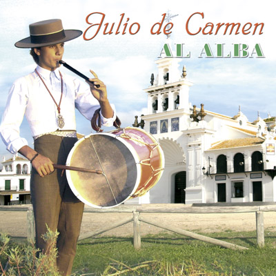 Portada de Julio de Carmen, Al alba, Disco 2012.