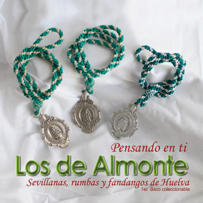 Portada de Los de Almonte, Pensando en ti, Disco 2012.