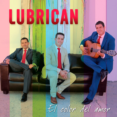 Portada de Lubricán, El color del amor, Disco 2014.