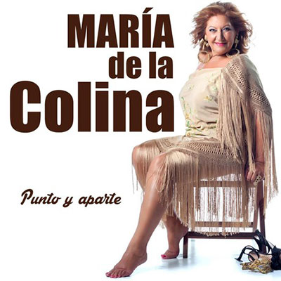 Portada de María de la Colina, Punto y aparte, Disco 2016.