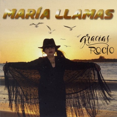 Portada de María Llamas, Gracias Rocío, Disco 2019.