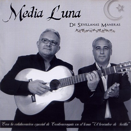 Portada de Media Luna, De sevillanas maneras, Disco 2021.