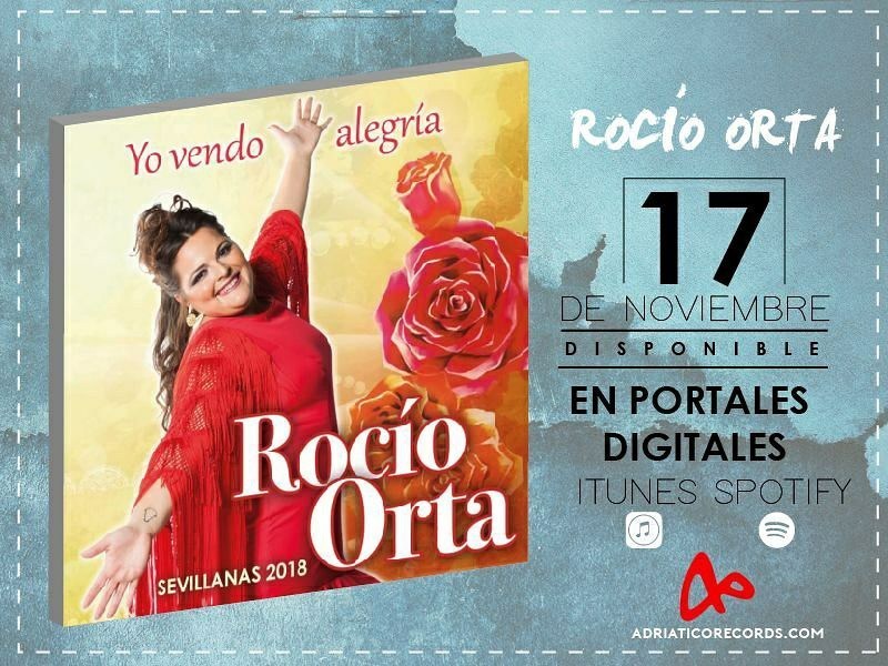 Nuevo disco de Roc&iacute;o Orta, Sevillanas 2018